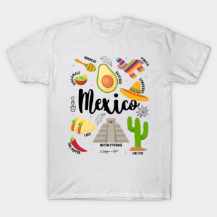 mexico favorite food, place of interest T-Shirt